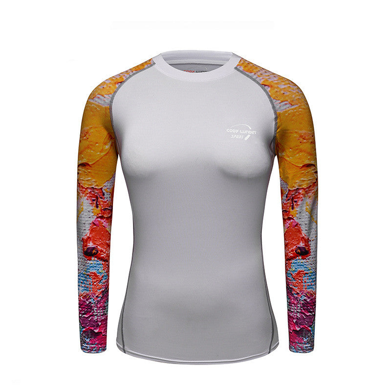 Women's Long Sleeve Yoga Top - Performance Training Shirt