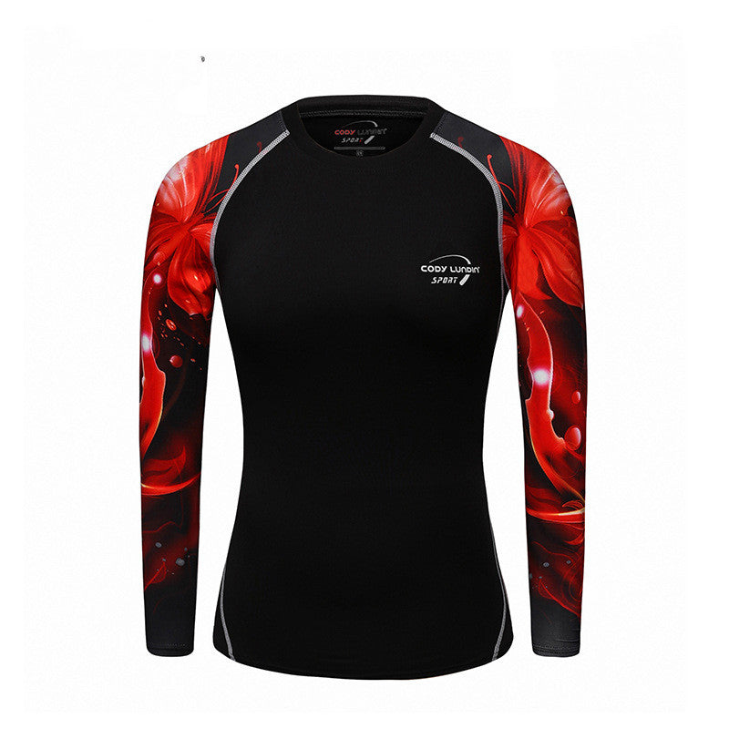 Women's Long Sleeve Yoga Top - Performance Training Shirt