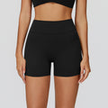 High-Waist Running Shorts - Athletic Fitness Shorts
