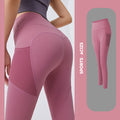 Women's High-Waist Yoga Leggings with Pockets - 4D Stretch Fabric