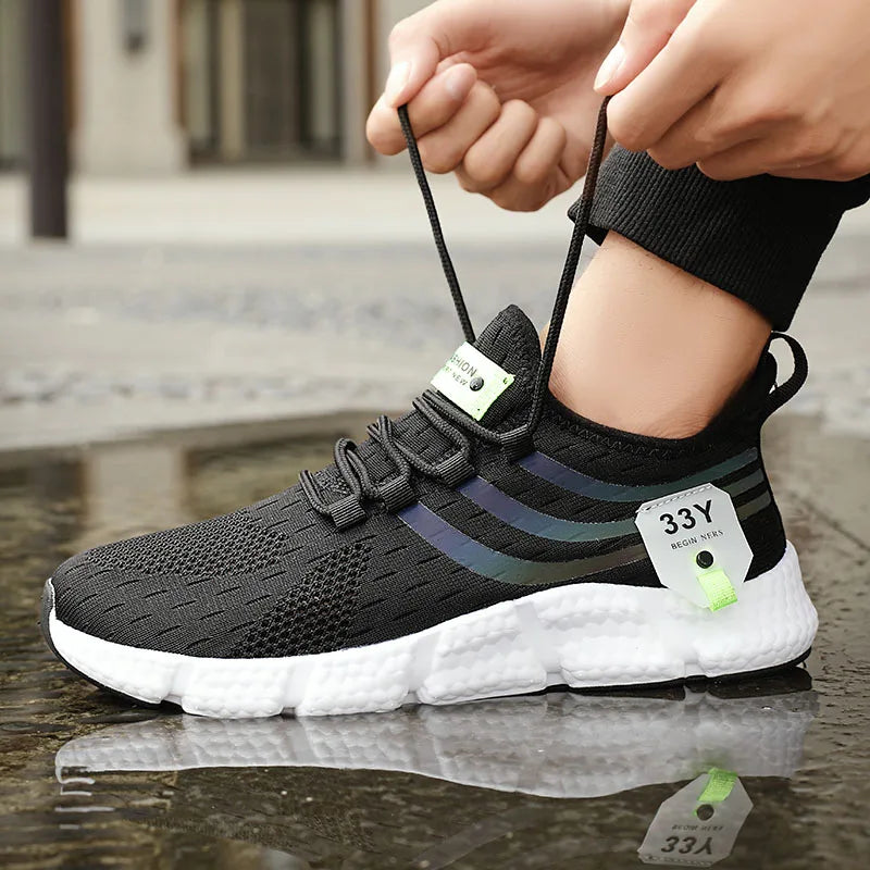 Mesh Running Shoes - Breathable Athletic Sneakers