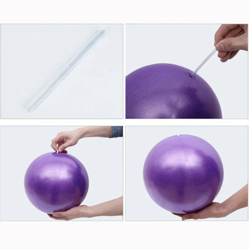Premium Mini Yoga Ball - 25cm Pilates Exercise Ball
