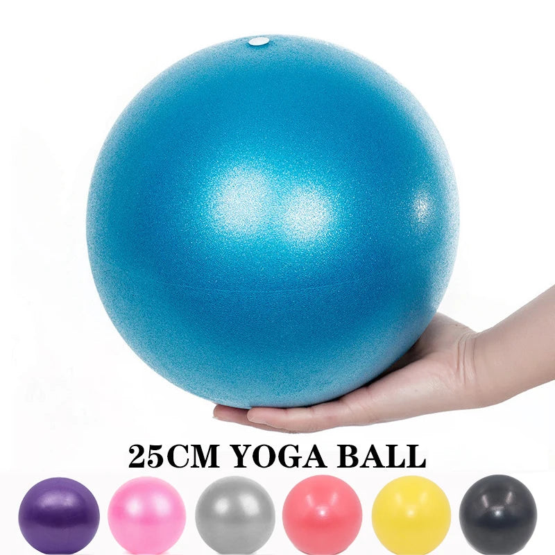 Premium Mini Yoga Ball - 25cm Pilates Exercise Ball