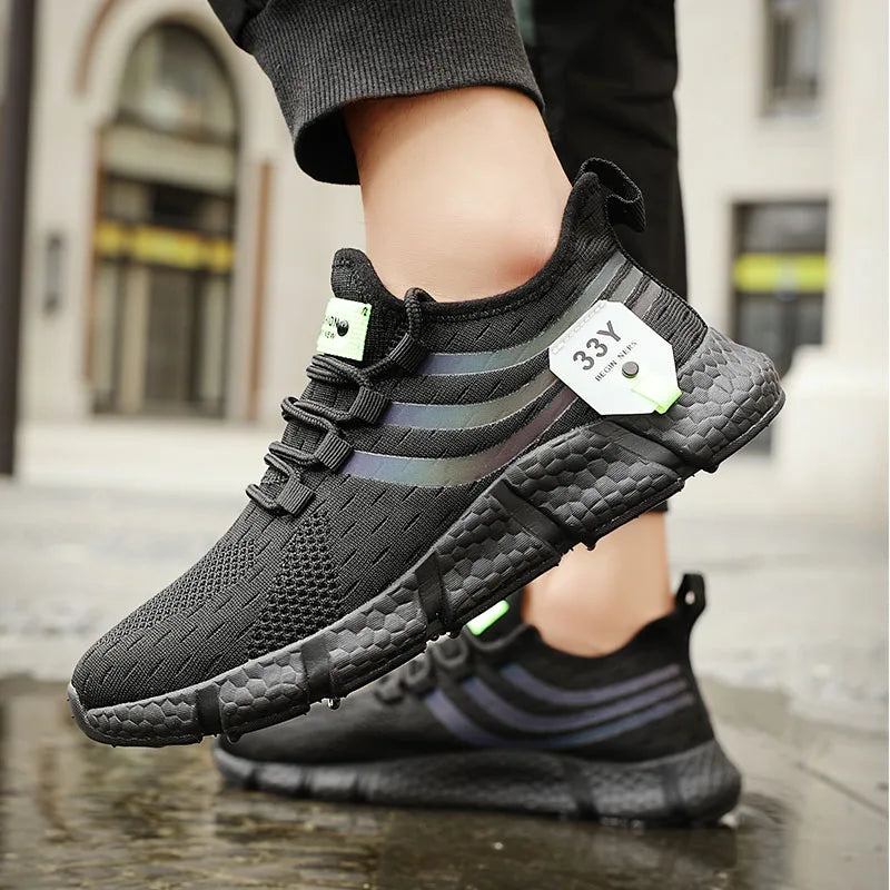Mesh Running Shoes - Breathable Athletic Sneakers