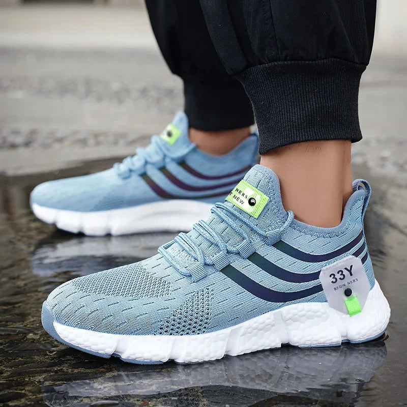 Mesh Running Shoes - Breathable Athletic Sneakers
