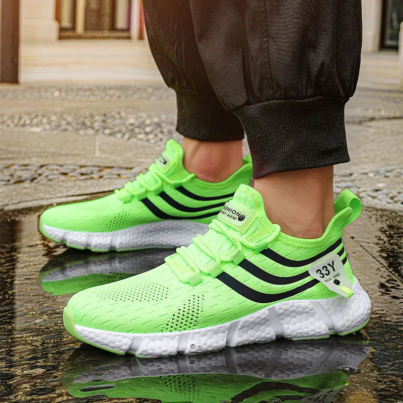 Mesh Running Shoes - Breathable Athletic Sneakers
