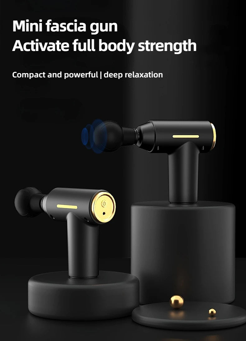 Portable Mini Massage Gun - Compact Percussion Therapy Device
