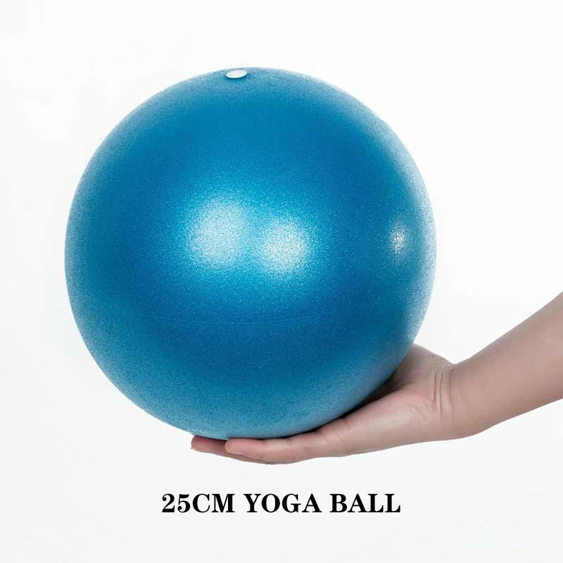 Premium Mini Yoga Ball - 25cm Pilates Exercise Ball