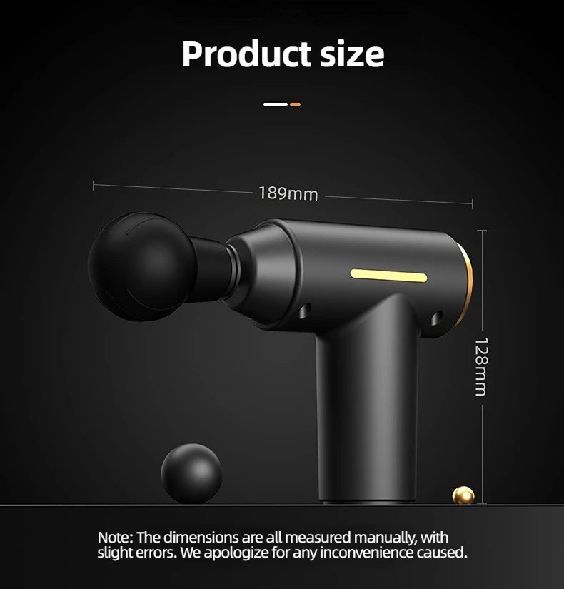 Portable Mini Massage Gun - Compact Percussion Therapy Device