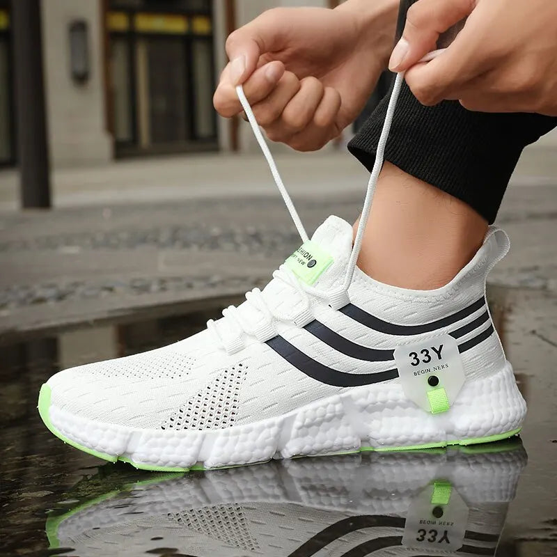 Mesh Running Shoes - Breathable Athletic Sneakers