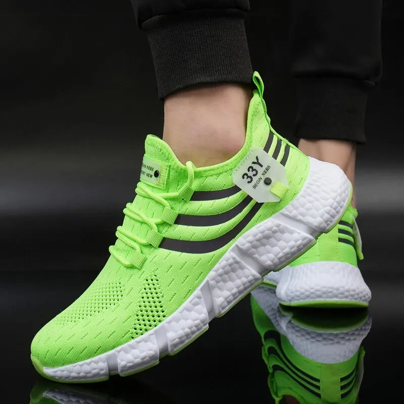 Mesh Running Shoes - Breathable Athletic Sneakers