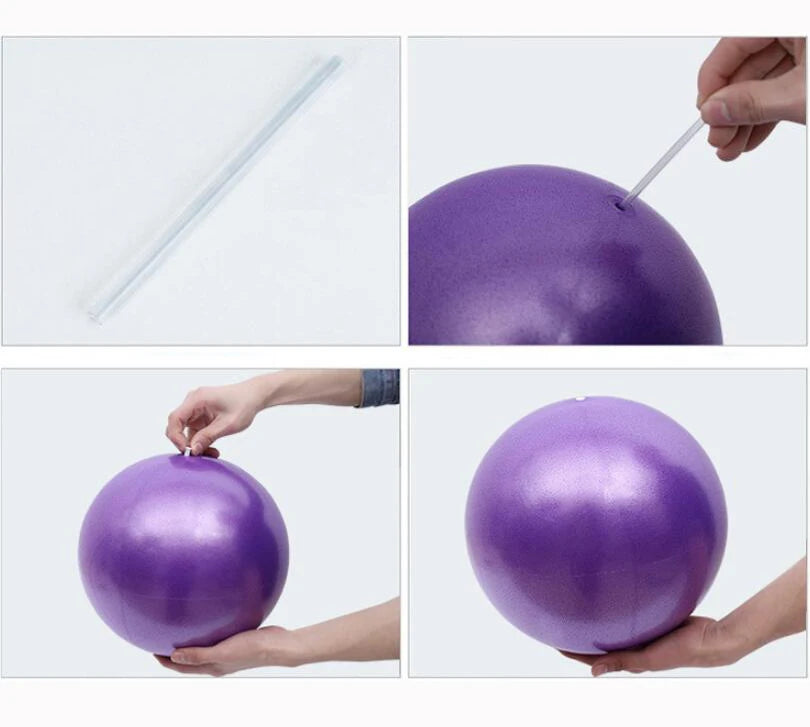 Premium Mini Yoga Ball - 25cm Pilates Exercise Ball