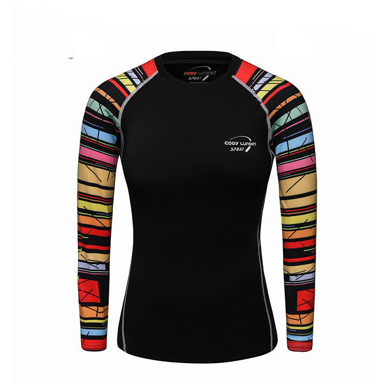 Women's Long Sleeve Yoga Top - Performance Training Shirt