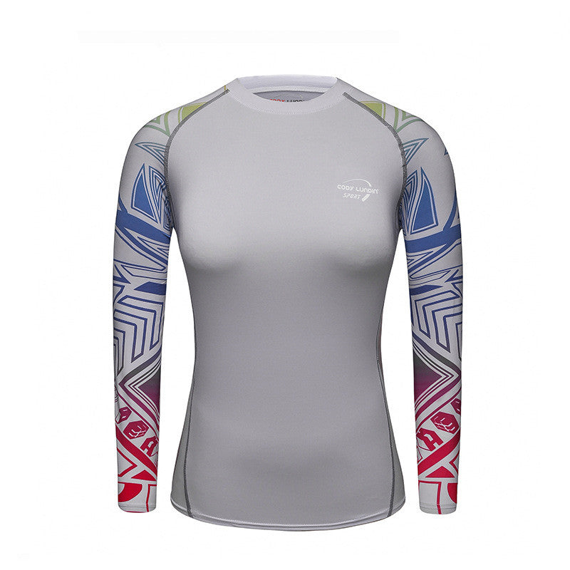Women's Long Sleeve Yoga Top - Performance Training Shirt